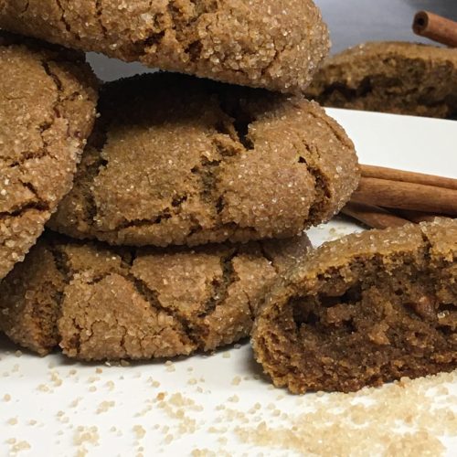 Chewy Giant Molasses Cookies
