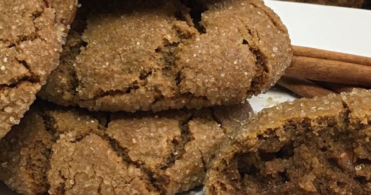 Chewy Molasses Cookies