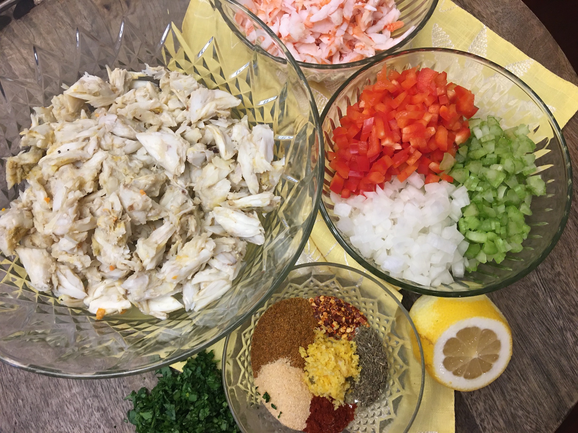 Crab & Shrimp Salad - ChefHotDish Food