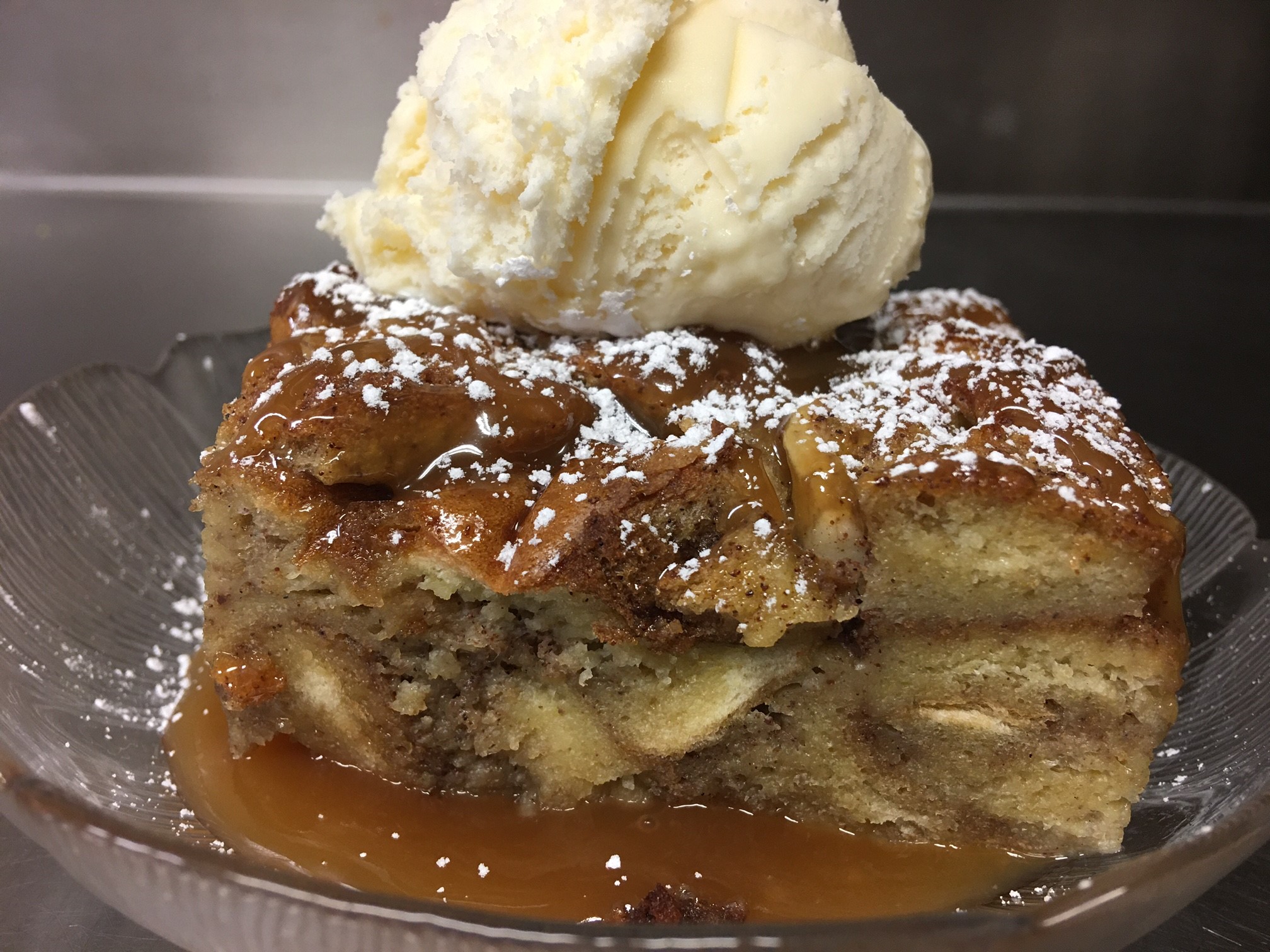 Banana & Caramel Bread Pudding