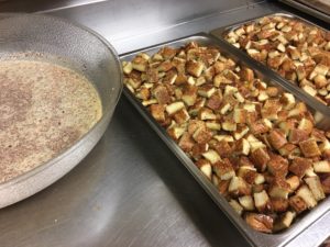 Brioche French Toast Ready for Custard Mix