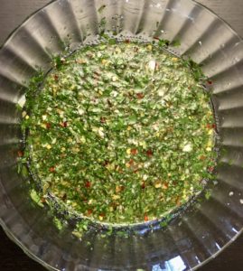 Cilantro Chimichurri Sauce