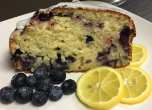 A Slice of Blueberry & Lemon Yogurt Loaf