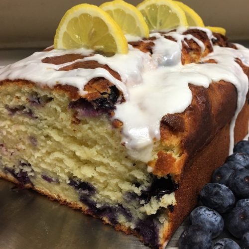 Blueberry & Lemon Yogurt Loaf