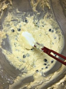 Blueberry & Lemon Yogurt Loaf Batter