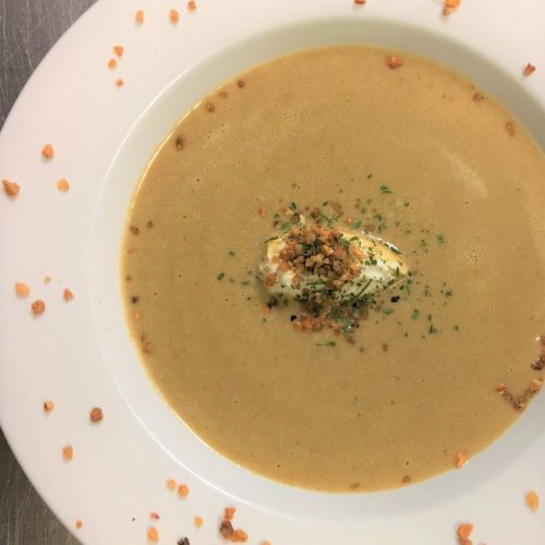 Roasted Chestnut Soup