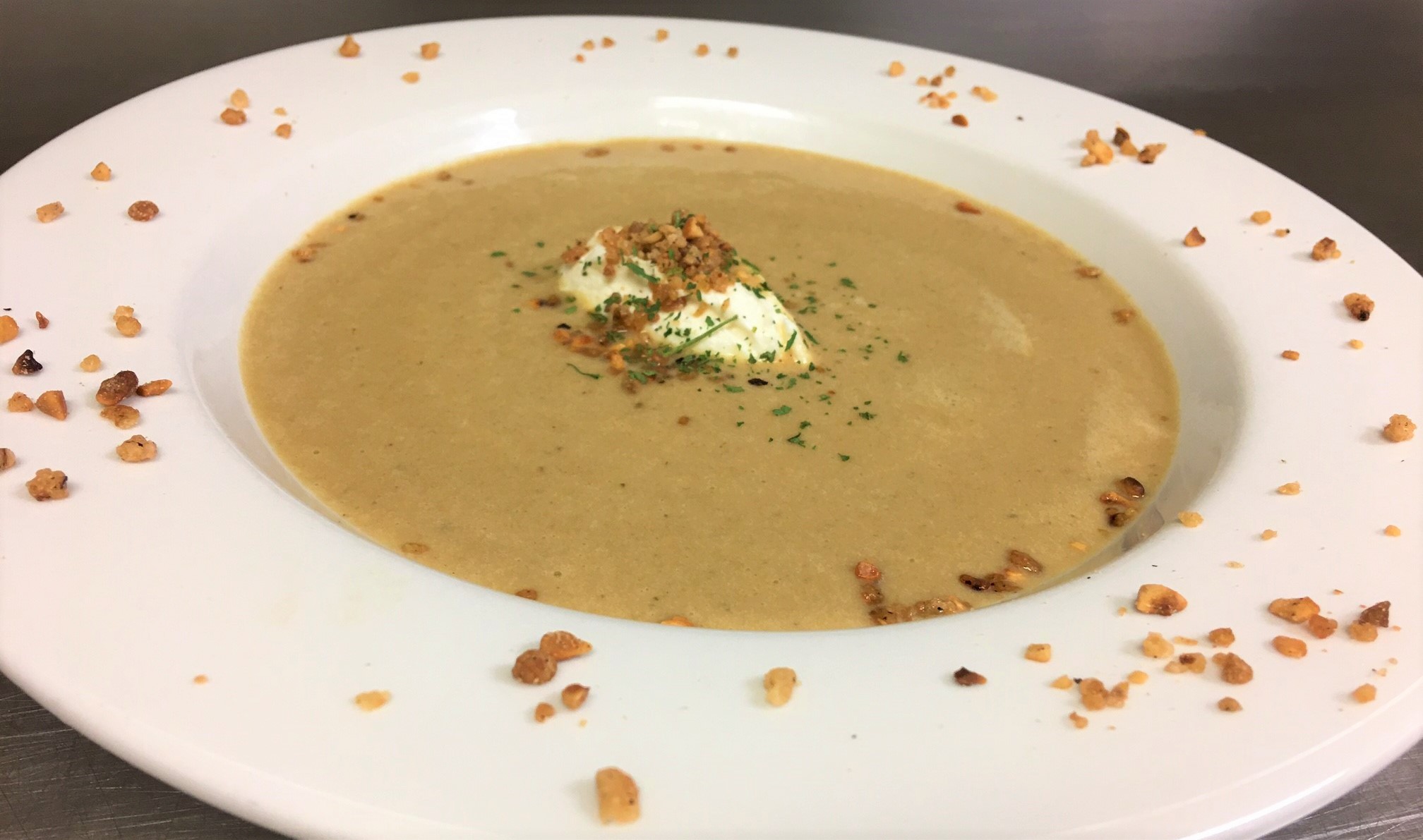 Roasted Chestnut Soup