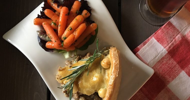 Rustic Lamb & Herb Pie