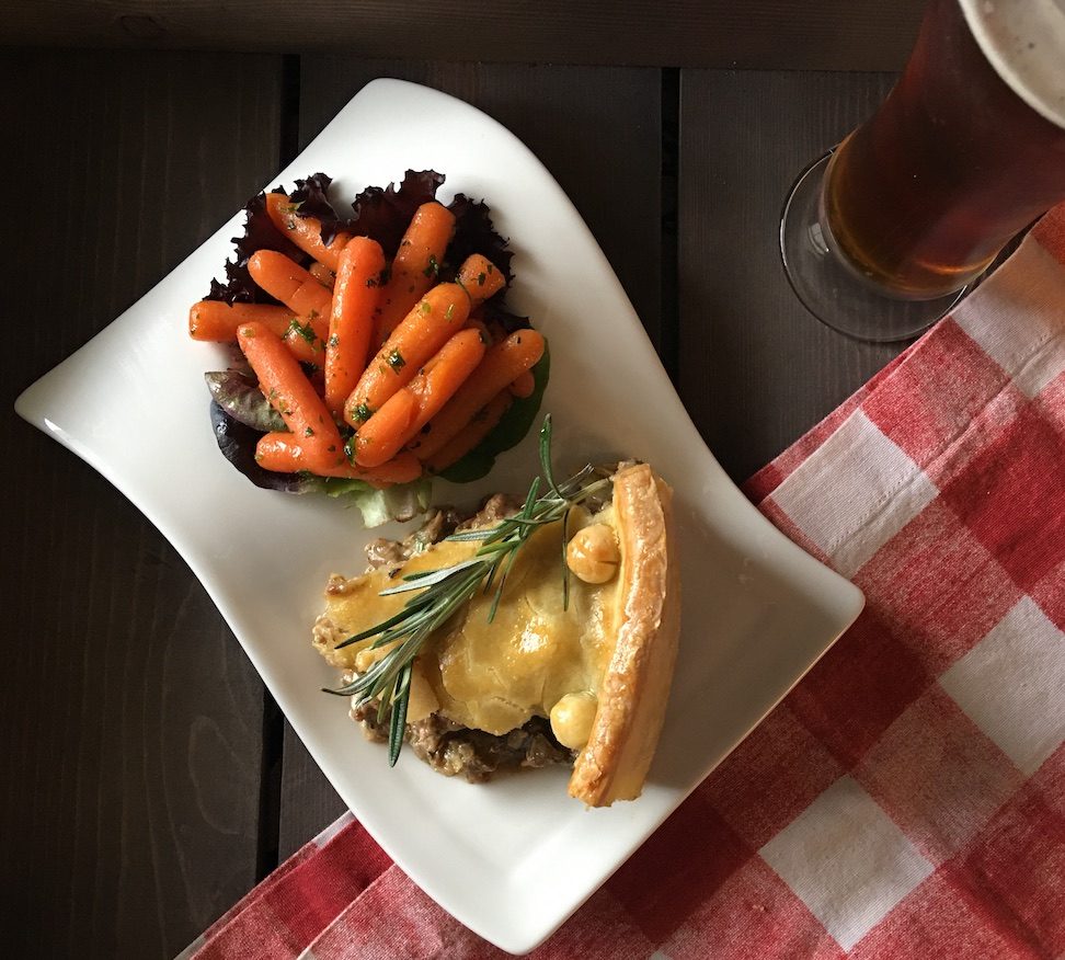 Rustic Lamb & Herb Pie