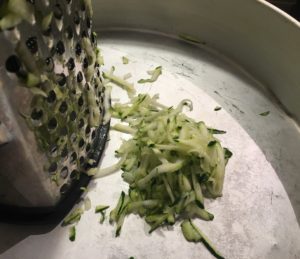 Grated Zucchini