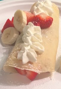 Strawberry, Banana & Nutella Crepe