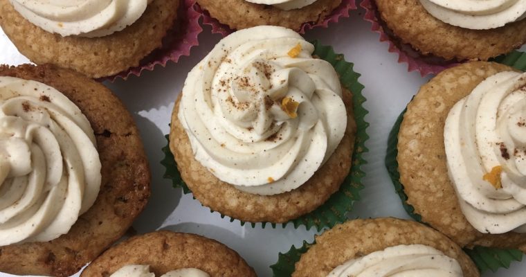 Chai Cream Cupcakes