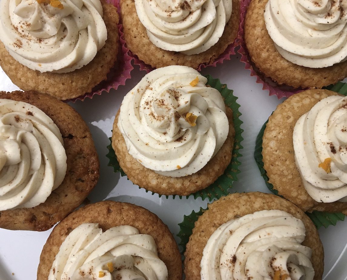 Chai Cream Cupcakes