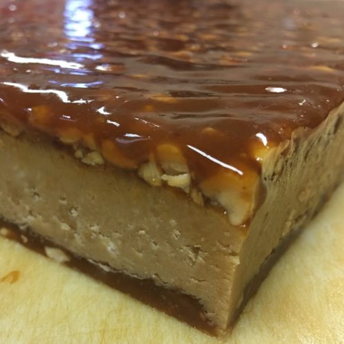 Salty Caramel Peanut Butter Fudge