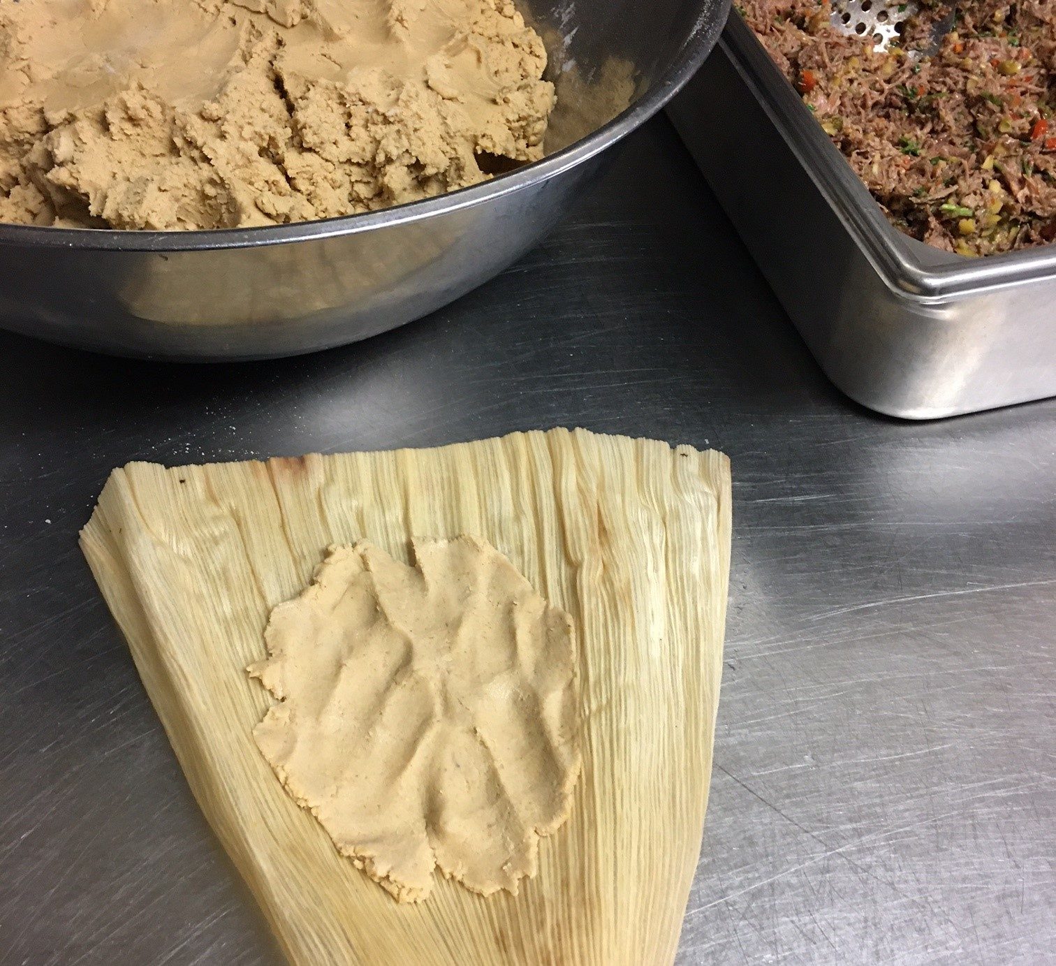 How To Spread Masa For Tamales