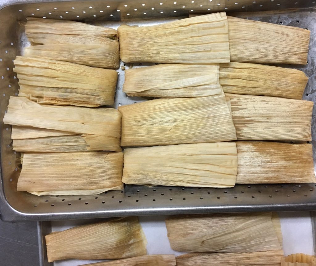 Braised Beef & Olive Tamales - ChefHotDish Food