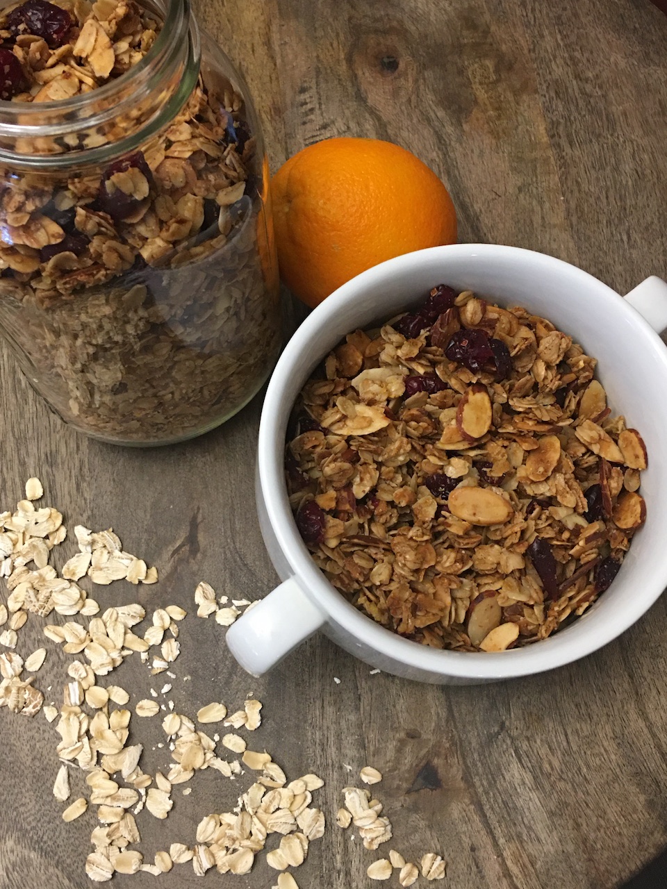 Cranberry Harvest Granola - ChefHotDish Food