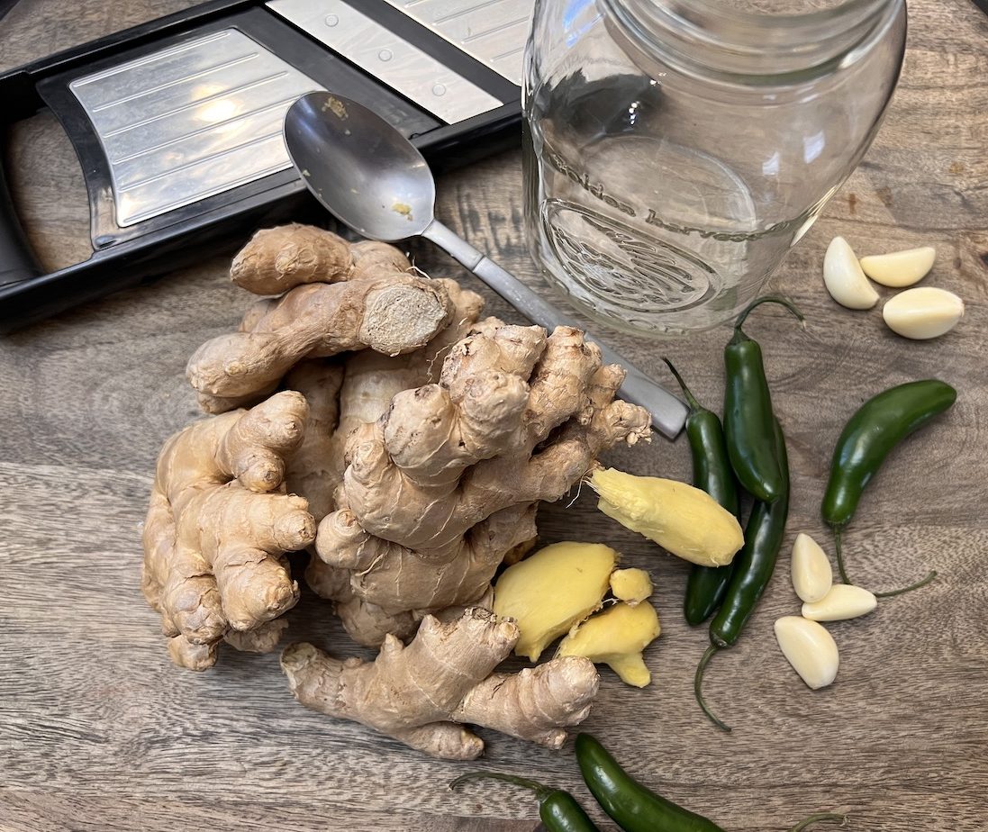 Simple Pickled Ginger