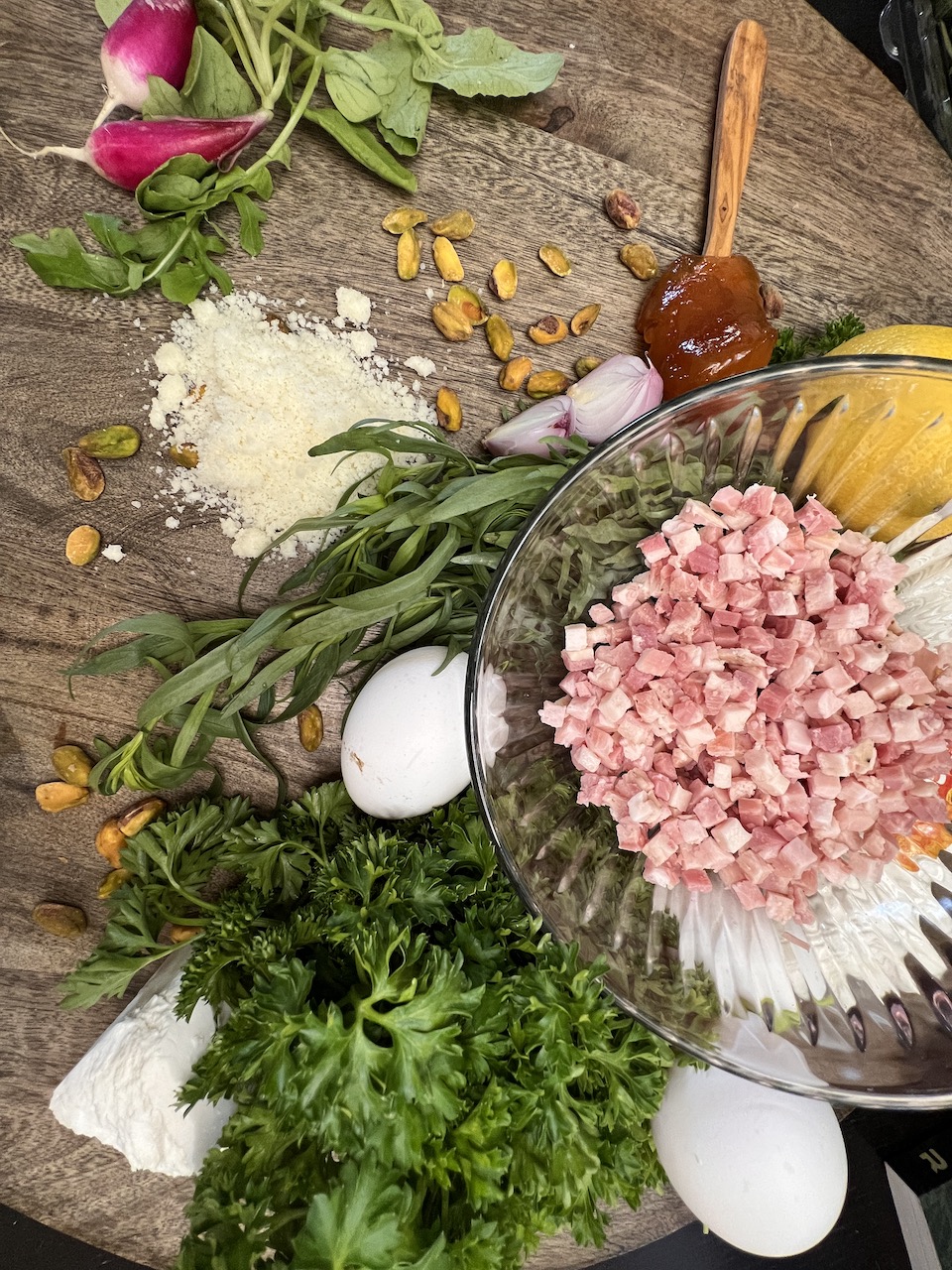 Savory Cheesecake Ingredients